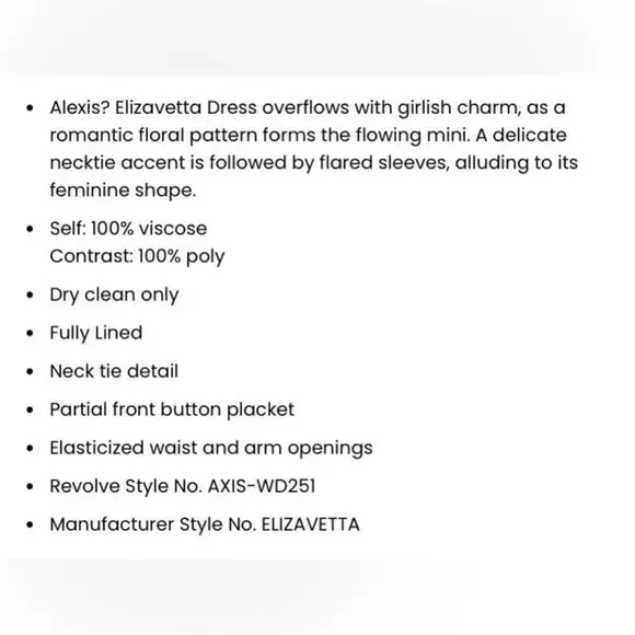 Alexis Pink and Tan Floral Dress, S - Picture 13 of 13